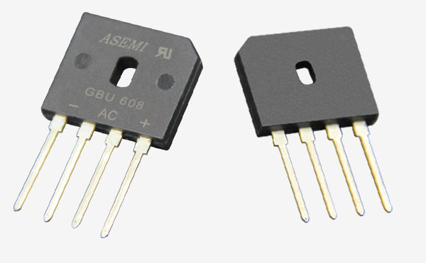 Bridge Rectifier GBU 608 800v @ 6 Amps | NightFire Electronics LLC