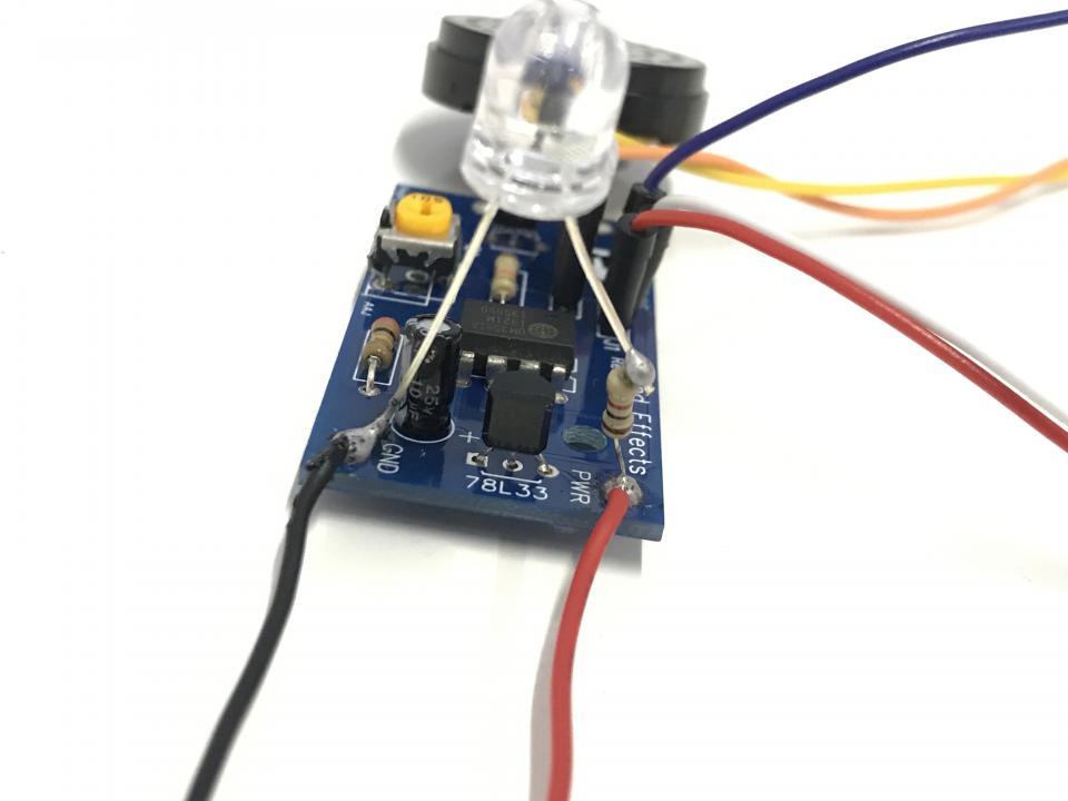 Sound Generator Kit 4 Sounds and Lights NightFire Electronics LLC