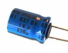 Aluminum Electrolytic - 220uF @ 16v - Radial