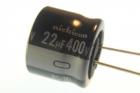 Aluminum Electrolytic - 22uF @ 400v - Radial