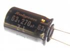 Aluminum Electrolytic - 270uF @ 63v - Radial