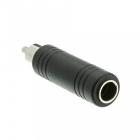 1/4" Stereo Female plug to RCA Male 1/4" Stereo Female plug to RCA Male