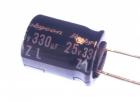Aluminum Electrolytic - 330uF @ 25v - Radial