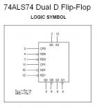 74ALS74 Dual D Flip-Flop