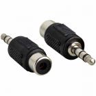 3.5mm Male Jack to RCA Female Adapter
