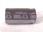 Aluminum Electrolytic - 6800uF @ 6.3v - Radial