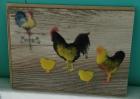  Beautiful Resin Rooster/Chicken Wall Plaque
