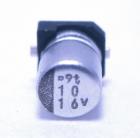 SMT Aluminum Capacitor - 10uF @ 16v
