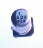SMT Aluminum Capacitor - 1uF @ 50v