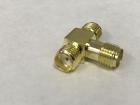 SMA T-Splitter Female/Female/Male