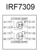 IRF7309 SMT Dual MOSFET