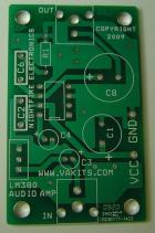 PCB Only - LM380 Audio Amplifier PCB