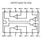 LM239 SMT Quad Voltage Comparator