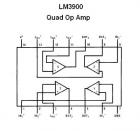 LM3900 Quad Op Amp DIP Kit