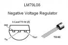 LM79L08 NEGATIVE -8v Voltage Regulator