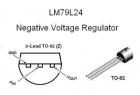 LM79L24 NEGATIVE -24v Voltage Regulator