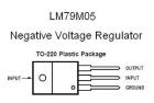 LM79M05 NEGATIVE -5v Voltage Regulator