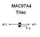 Triac - MAC97A4 Sensitive Gate
