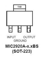 MIC2920A SMT Voltage Regulator