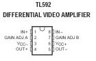 TL592 Differential Video Amplifier