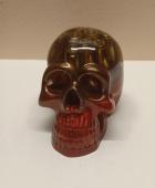 Decorative Resin Skull with Bullet Casings