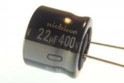 Aluminum Electrolytic - 22uF @ 400v - Radial
