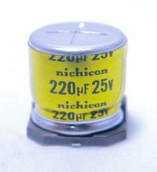 Grab Bag #3 - Assorted SMT Aluminum Electrolytic Capacitors - 50 pieces