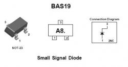 BAS-19 SMT Switching Diode