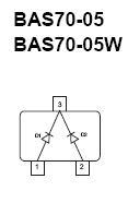 BAS-70-05 SMT Schottky Diode