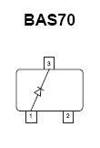 BAS-70 SMT High-Speed Diode