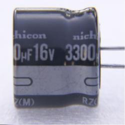 Aluminum Electrolytic - 3300uF @ 16v - Radial - 