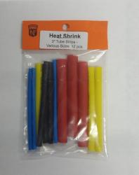 Heatshrink Tubing - .Multi size Diameter - 12 Pieces