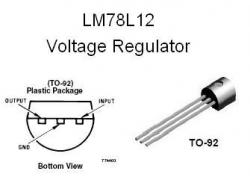 LM78L12  +12v Voltage Regulator IC