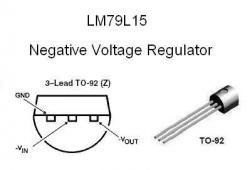 LM79L15 NEGATIVE -15v Voltage Regulator
