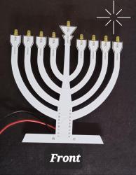 LED Menorah Kit. 9 Branch