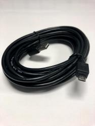 USB A Male Corner to Micro B Reversible - 15ft