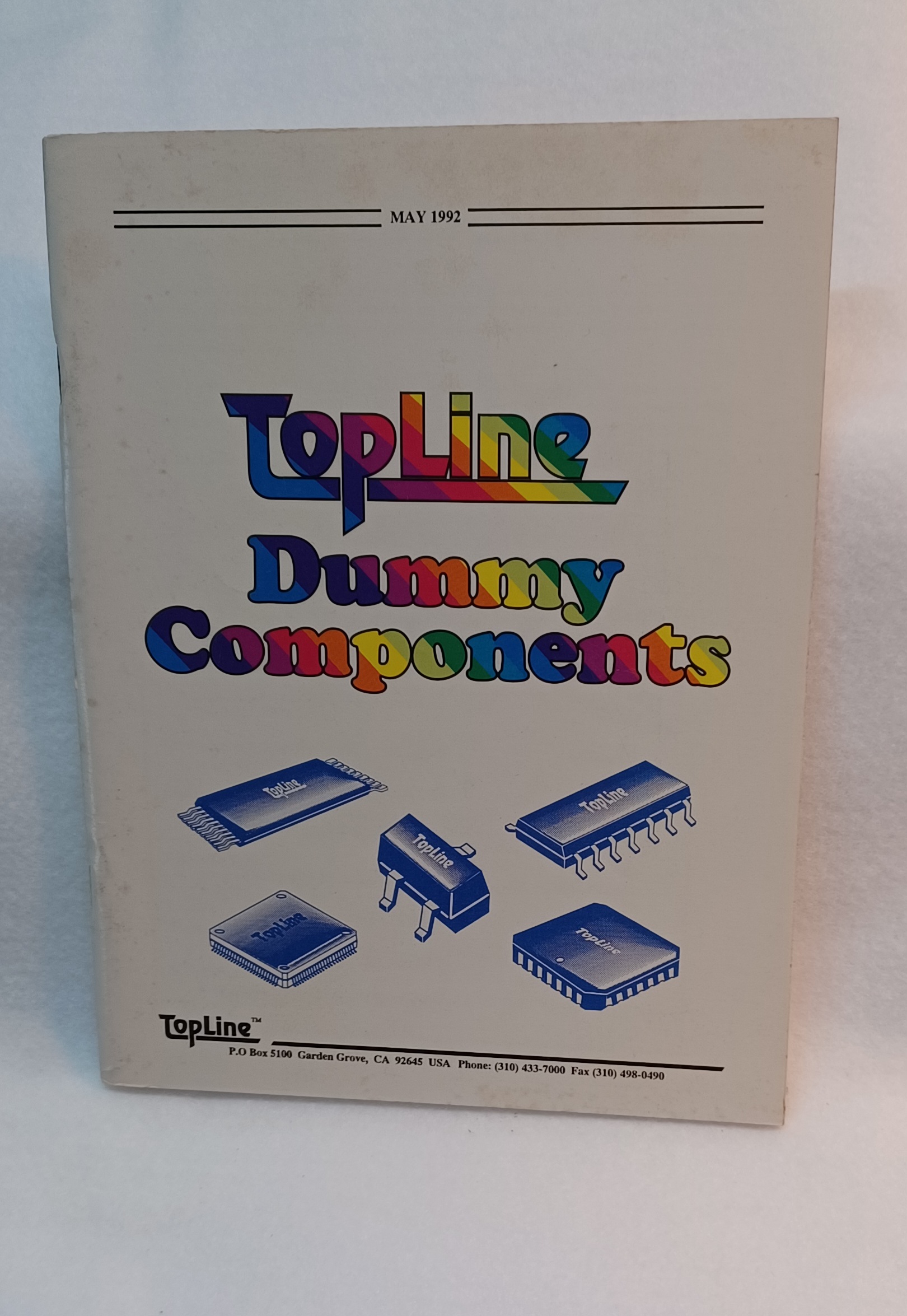 Topline Dummy Components Data Book NightFire Electronics LLC