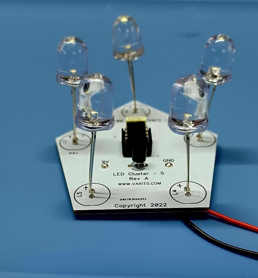 5LEDs Lightning Effect Kit with Free Kit NightFire Electronics LLC