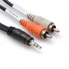 Stereo 3.5mm to Dual RCA - 3ft