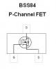 SMT FET - BSS84 P-Channel