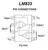 LM833 Dual Low-Noise Audio Op Amp IC